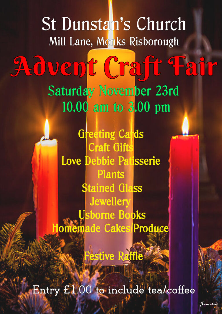 Advent Craft Fair Poster