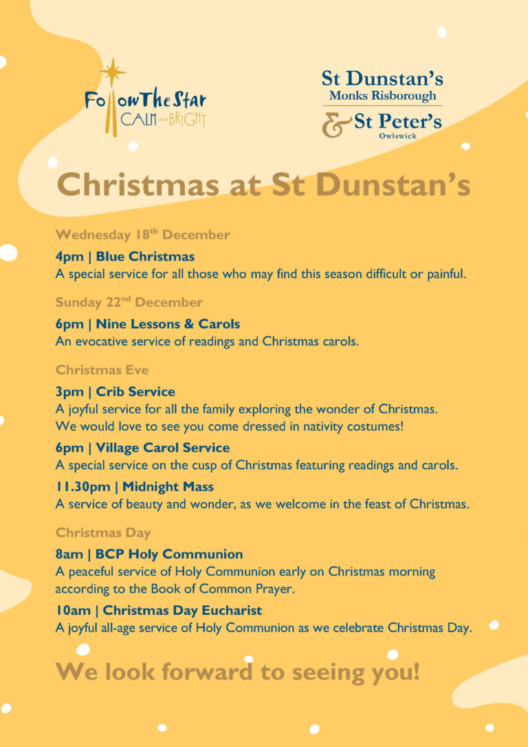 Christmas at St Dunstans