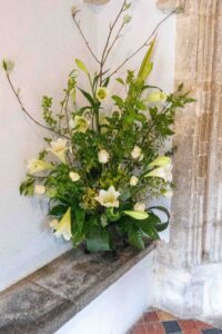 Easter Flower Display