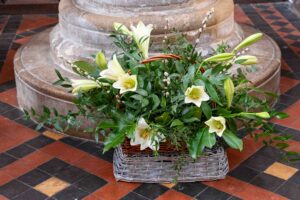 Easter Flower Display