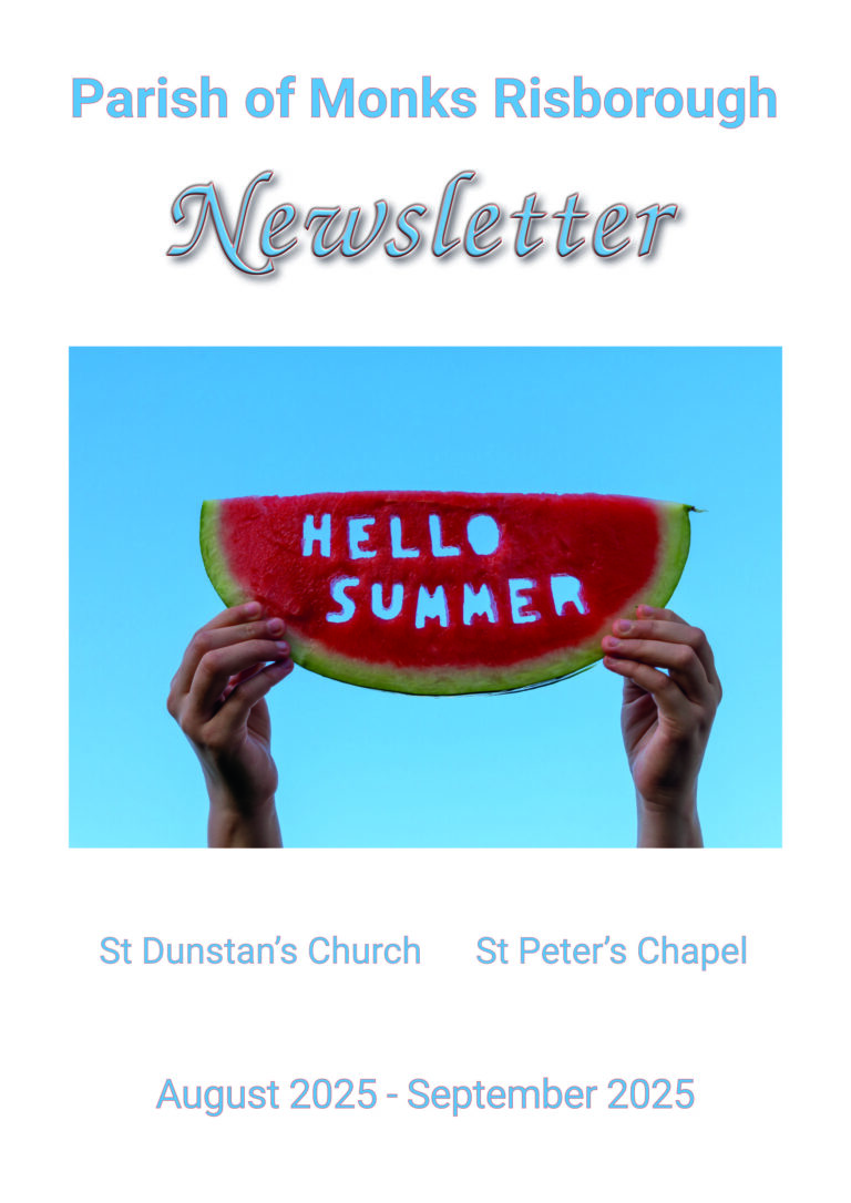 Newsletter Front Cover
